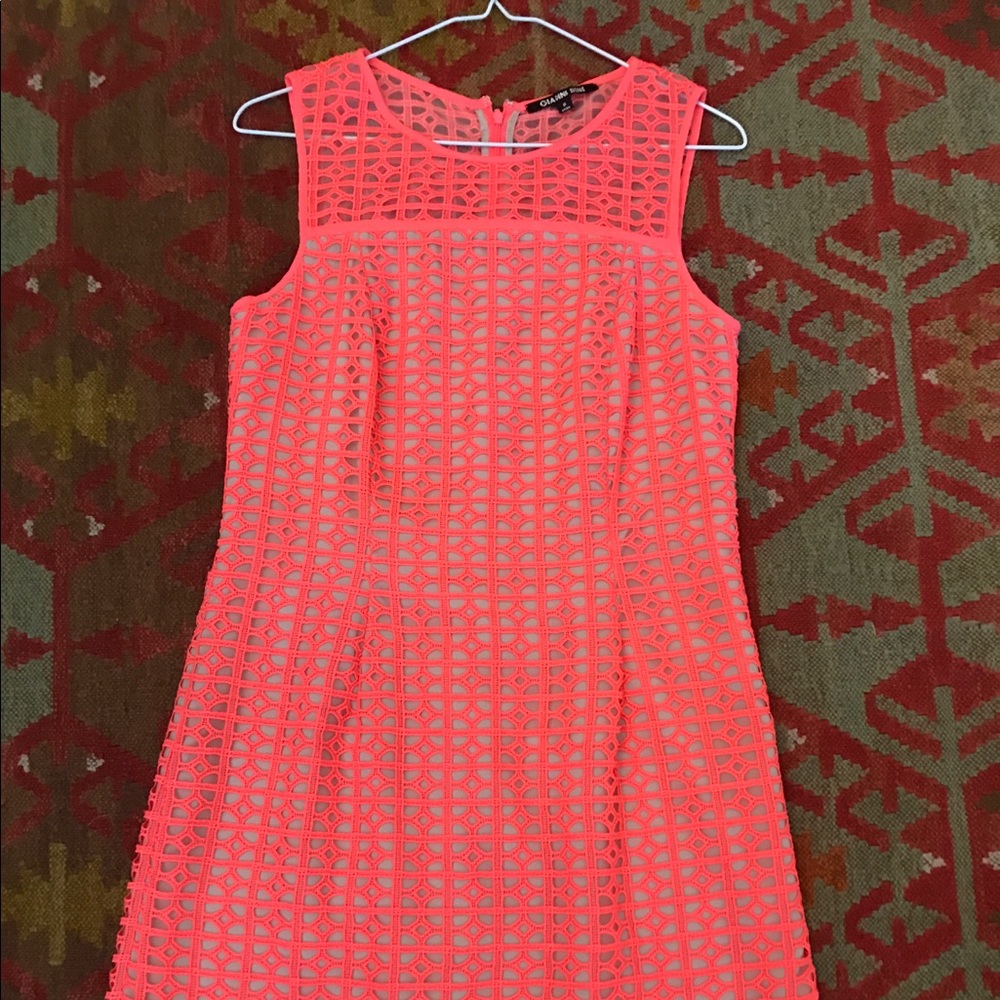 Gianni Bini Hot Pink Size 8 👗 Dress A-Line