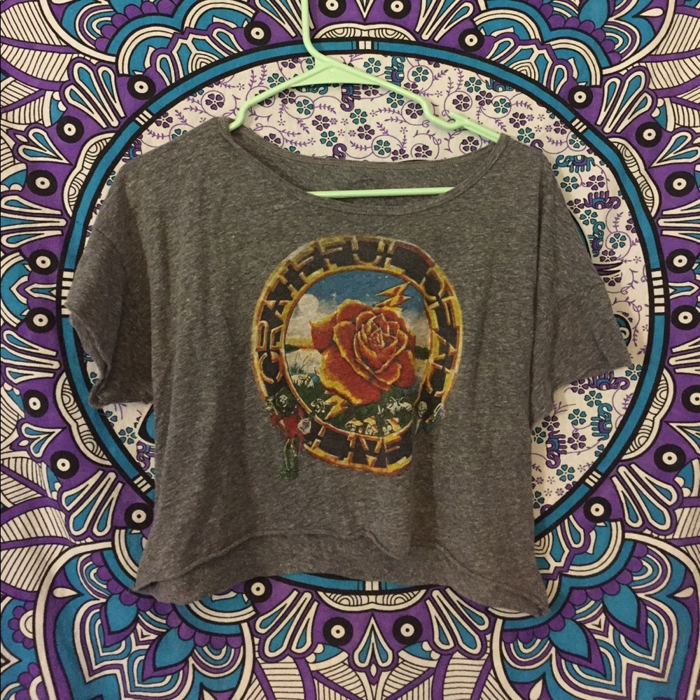 Grateful Dead crop top