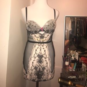 Victoria Secret Mesh Teddy