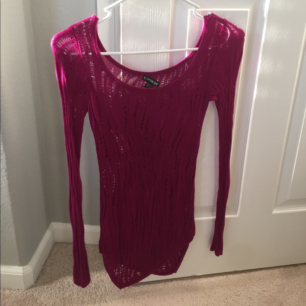 Crochet sweater