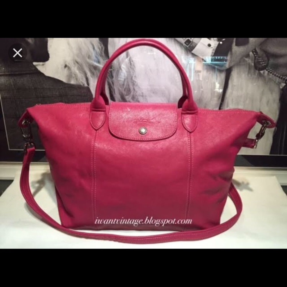 Long Champ Bag Hot Pink