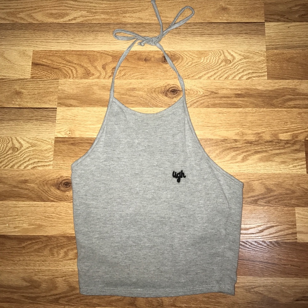 LA hearts "UGH" halter