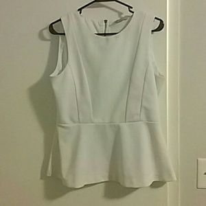 H&M Sleeveless Peplum