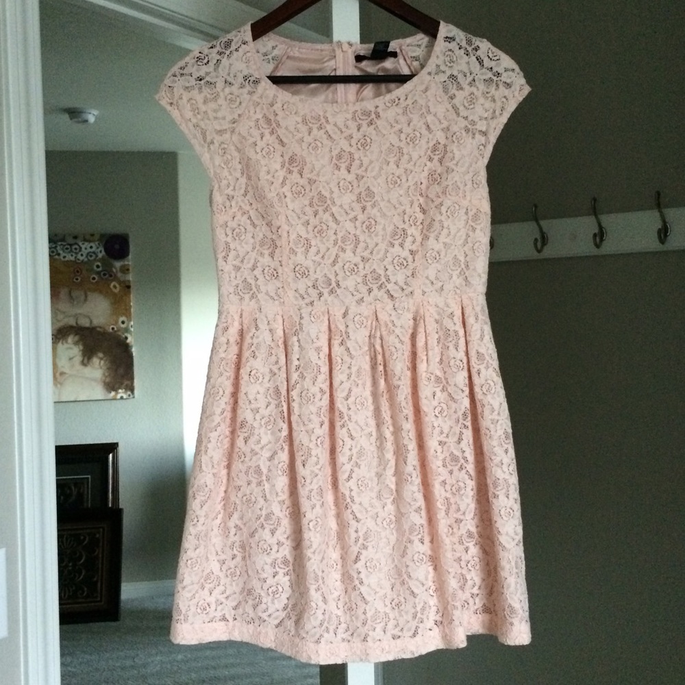 Floral lace sundress