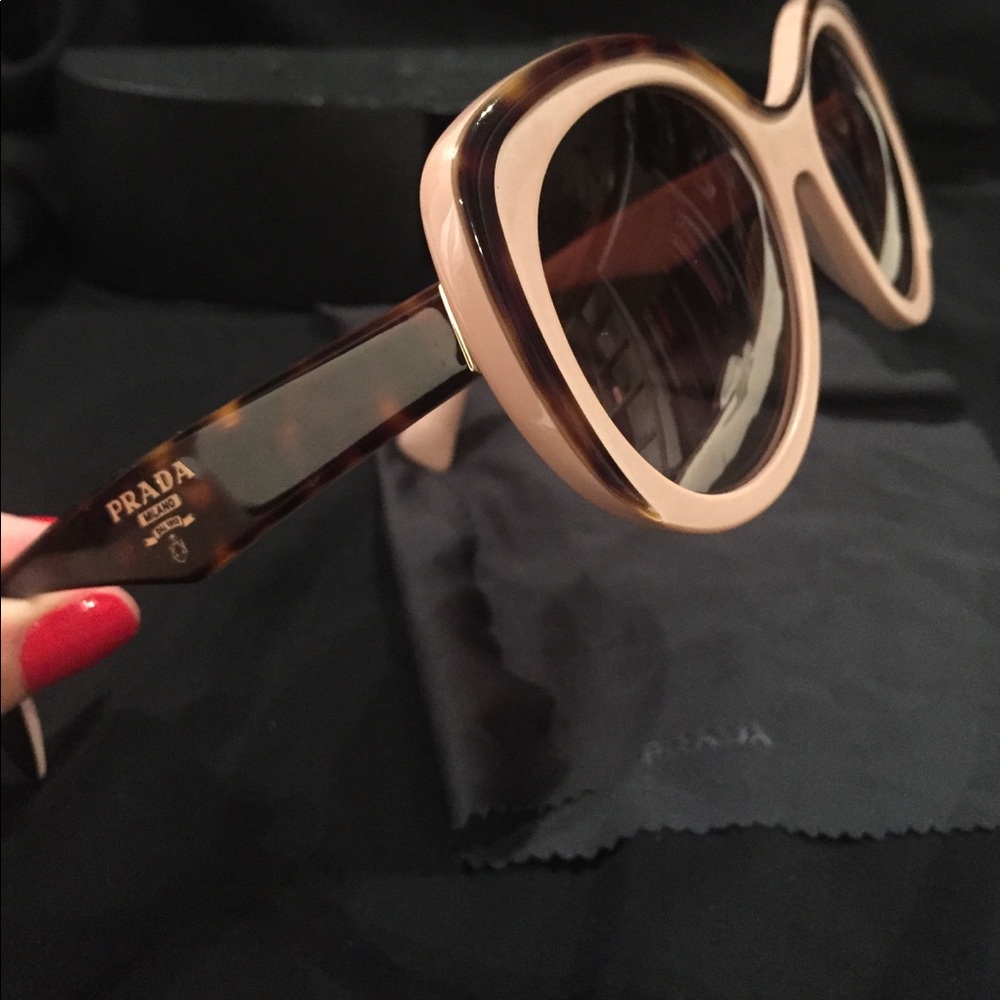 Prada Dixie Pink Tortoise Sunglasses