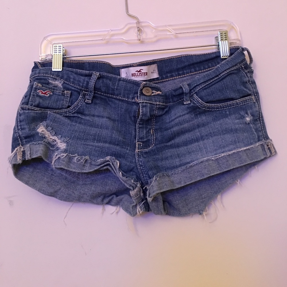 Hollister jean shorts