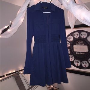 Forever 21 long sleeved collared dress