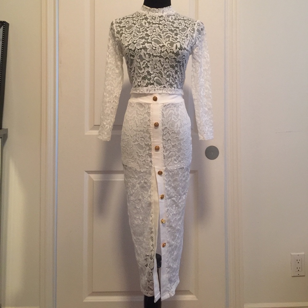 Two piece Lace outfit
