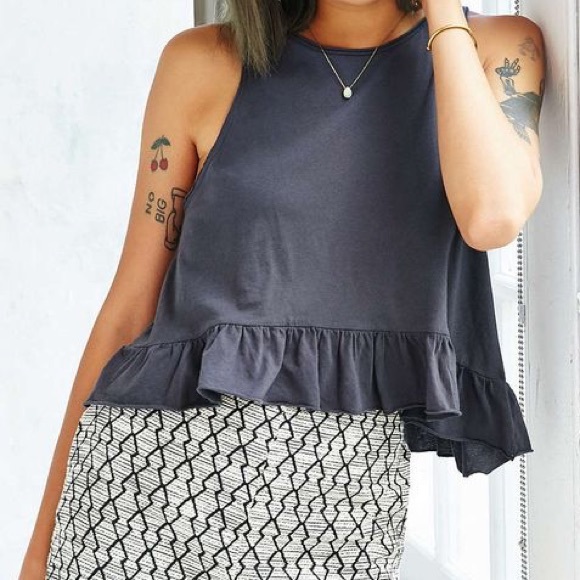 Urban Outfitters Tops - Urban Outfitters • Peplum Tank Top