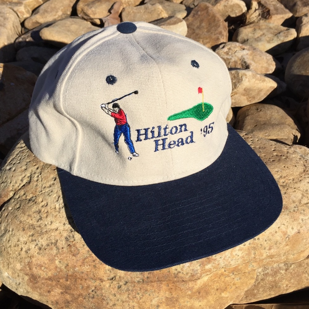 Vintage Hilton Head '95 Golf Strapback