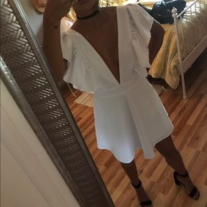 Nasty Gal white dress