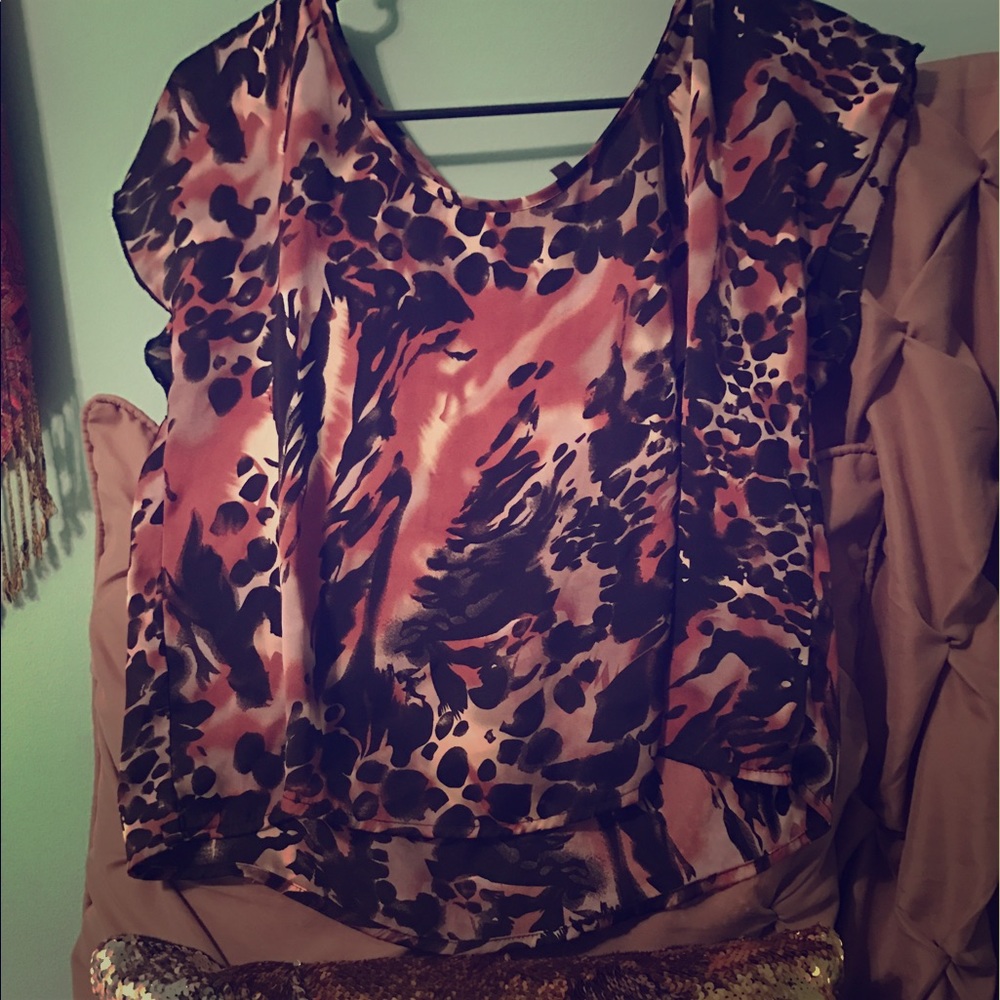 Silky business blouse
