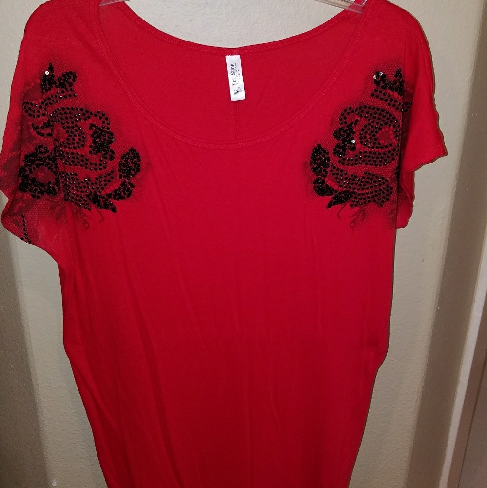 Red Blouse