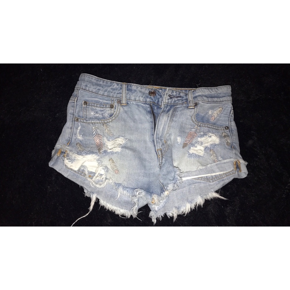 American Eagle high waisted shorts