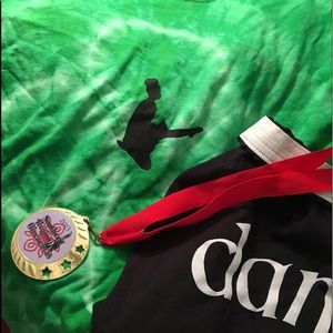 BRAND NEW Irish Dancer Shamrock Tie-Dye Shirt