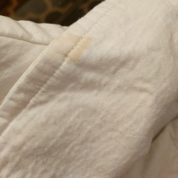 Long White Button Coat - Picture 4 of 4