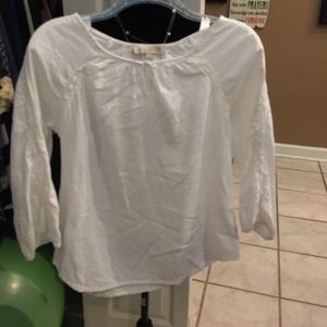 ROSE & THYME white shirt small