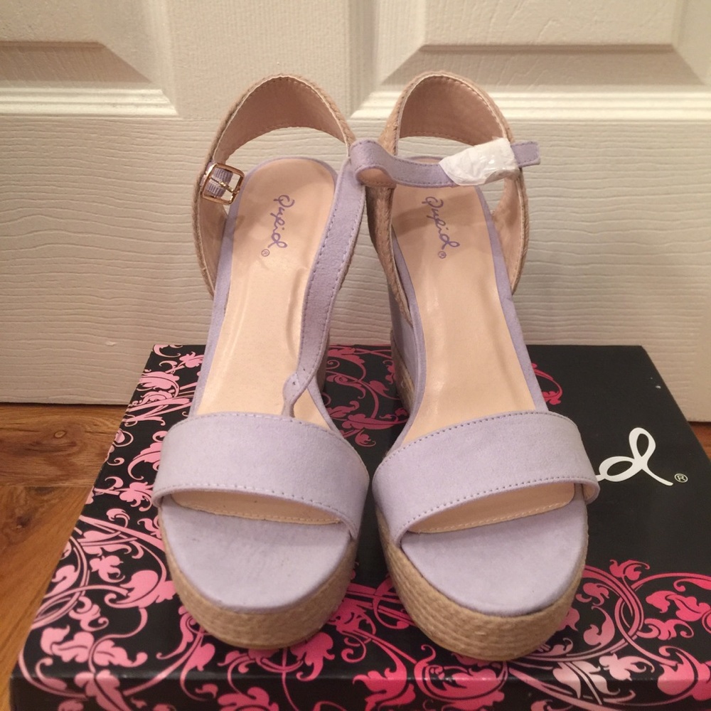 Qupid Espadrille Wedge