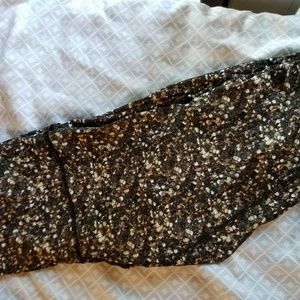 RARE gold sequin wunder unders Hi rise