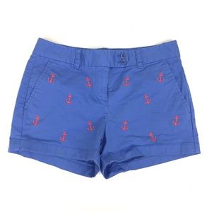 Vineyard vines NWT anchor shorts size 0