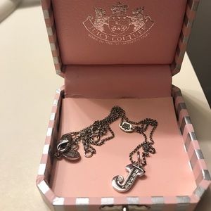 "J" Juicy Couture Necklace Silver
