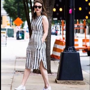 Loft  Linen Dress NWOT