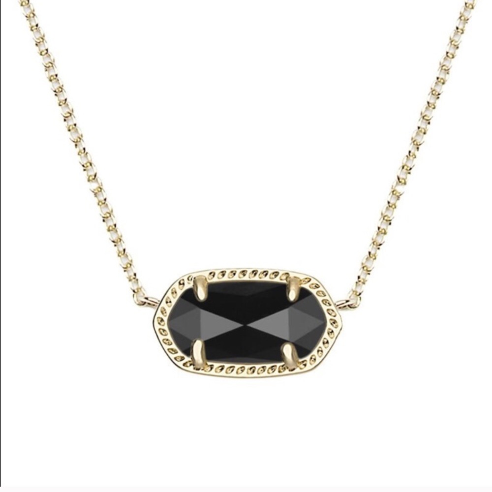 Black Kendra Scott necklace