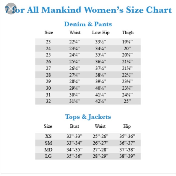 7 for all mankind Jeans - Picture 8 of 8