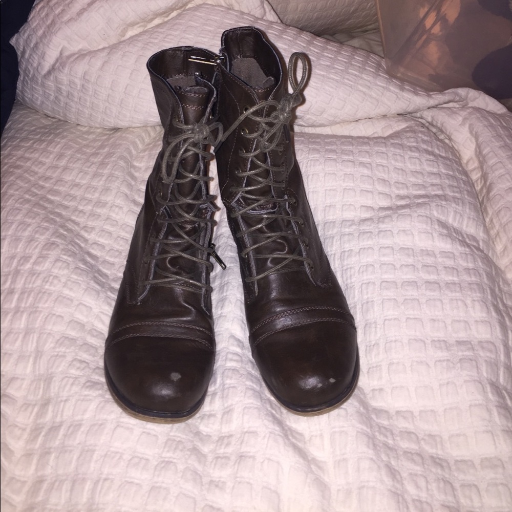 Madden girl combat boots