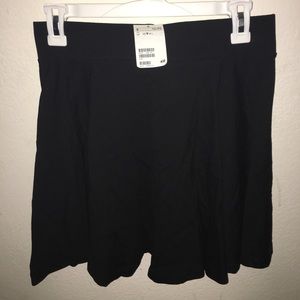 Black skater skirt