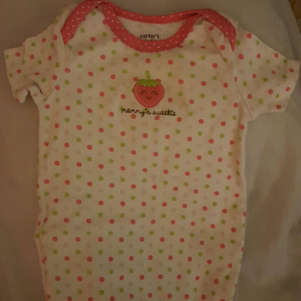 "Mommy's Sweetie" Polka Dot Onesie