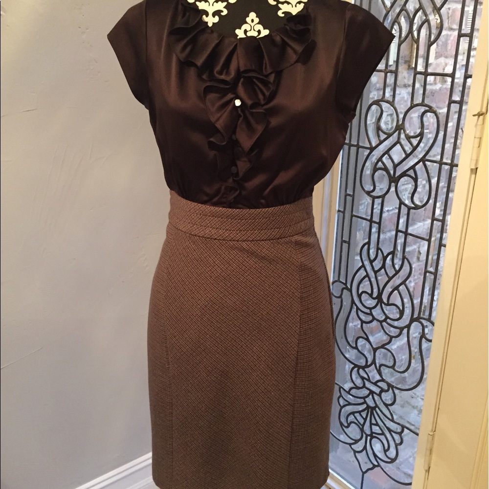 Ruffled top dress