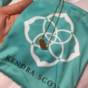 Rose Gold Elisa Drusy Kendra Scott Necklace