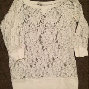 White Lace Top
