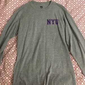 NYU Long Sleeve T Shirt