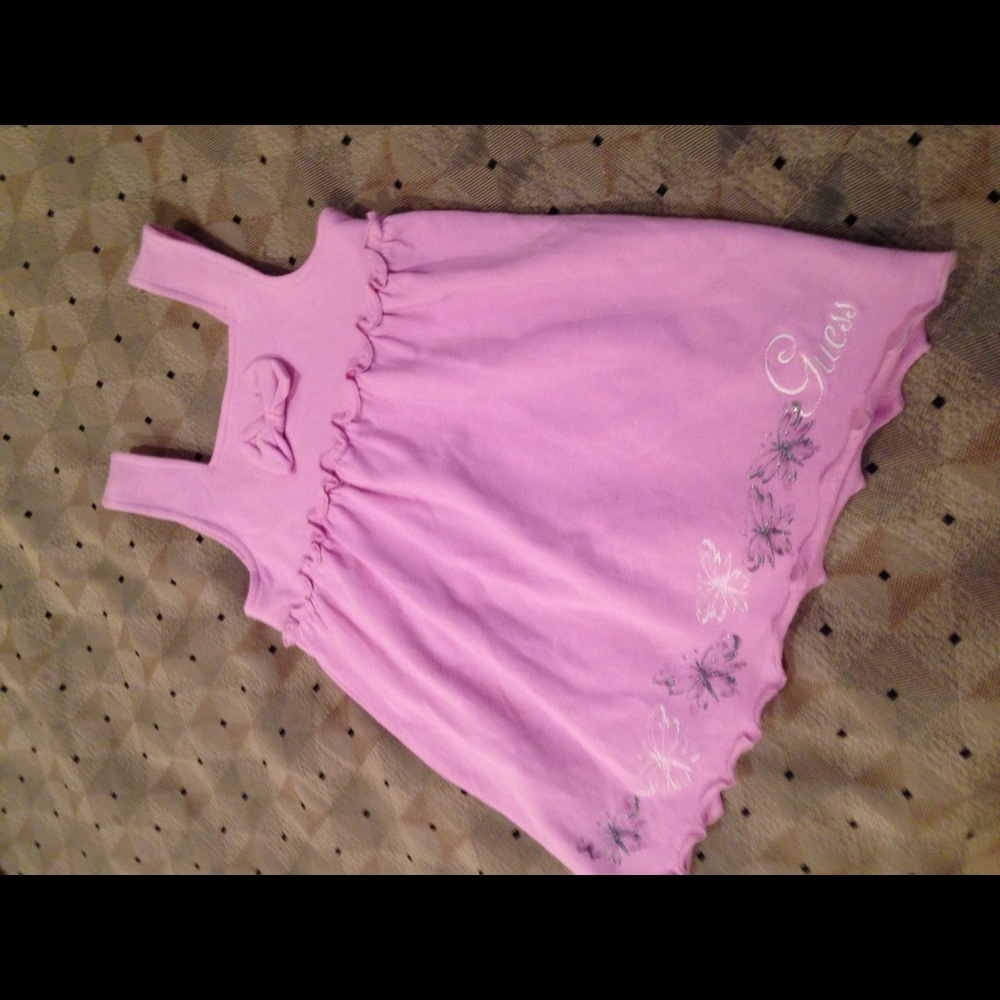 Guess  pink girl dress