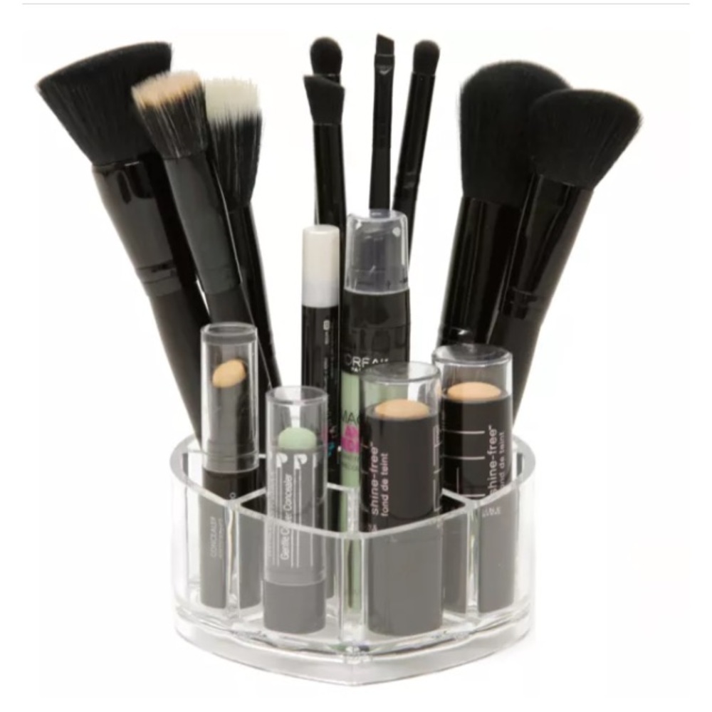 Innova Imports Heart Shape Cosmetic Organizer