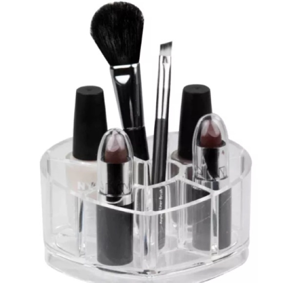 Innova Imports Heart Shape Cosmetic Organizer - Picture 6 of 8