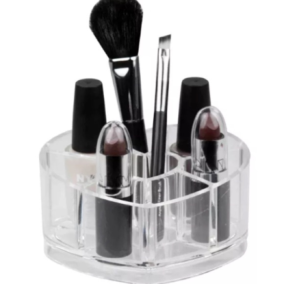 Innova Imports Heart Shape Cosmetic Organizer - Picture 8 of 8