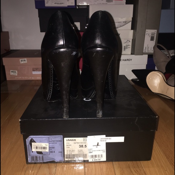Chanel Escarpins black heels - Picture 3 of 8