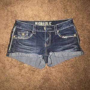 Jean shorts