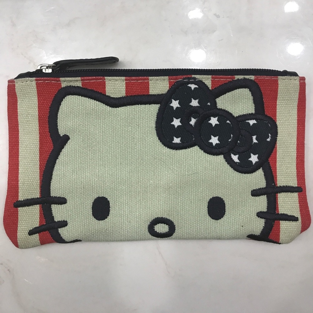 Patriotic Hello Kitty Pouch