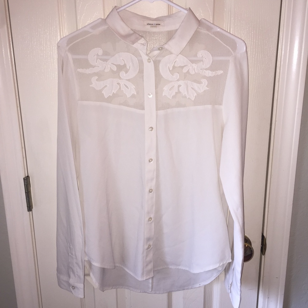❌SOLD❌URBAN OUTFITTERS cowboy inspired blouse