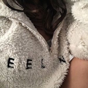 Feelings fuzzy sweater