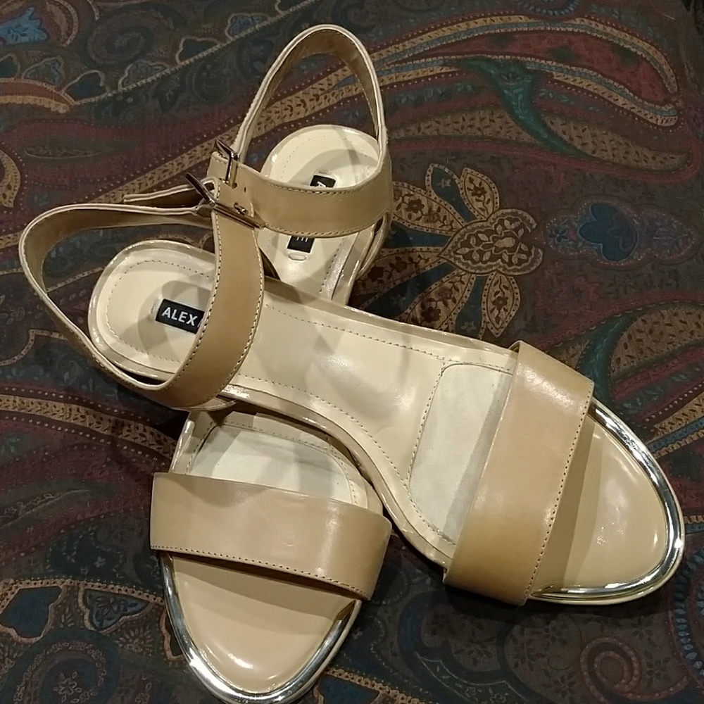 Tan sandals
