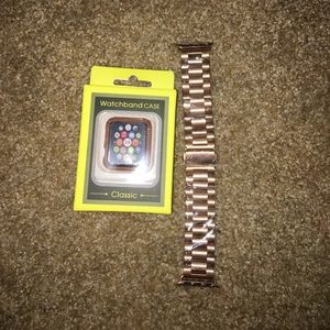 Rose Gold Apple Watch Band