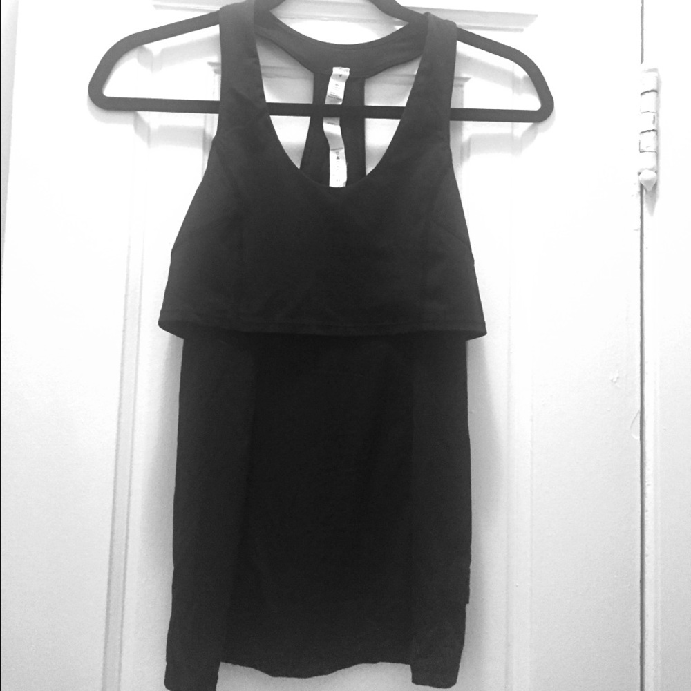 Lululemon Black Tank Size 4