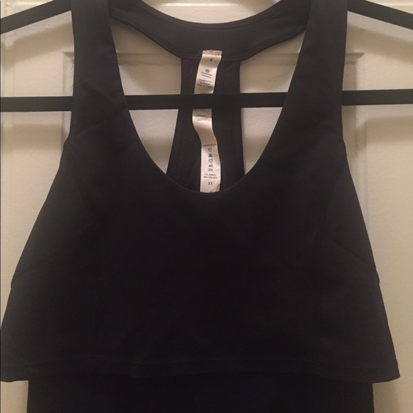 Lululemon Black Tank Size 4 - Picture 2 of 8