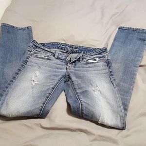 American eagle jeans size 4, skinny