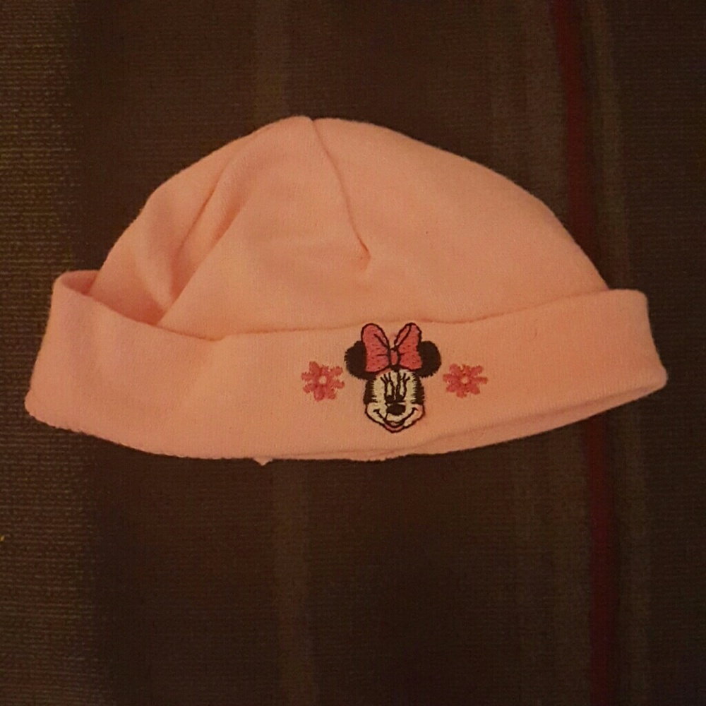 Minnie Mouse Newborn Hat